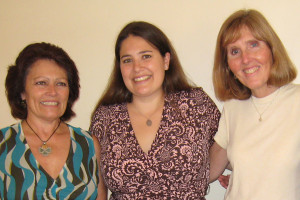 My mom, me, and Sue, at the bridal shower she hosted for me in 2008.